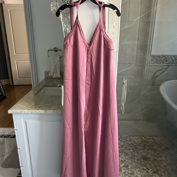 ANDREA IYAMAH SANA MAXI DRESS: PURPLE - Picture 4 of 14